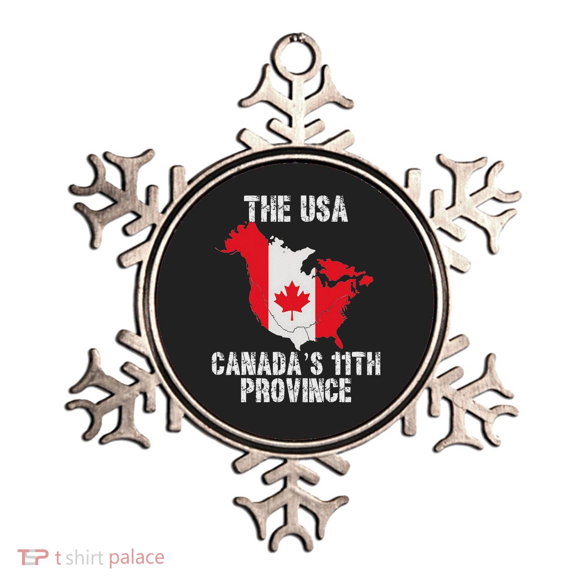 The Usa Canada’S 11th Province Ornament