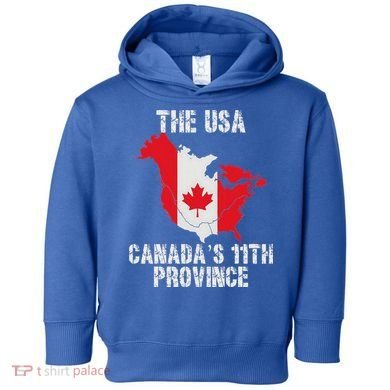 The Usa Canada’S 11th Province Toddler Hoodie