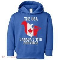 The Usa Canada’S 11th Province Toddler Hoodie thumb 0