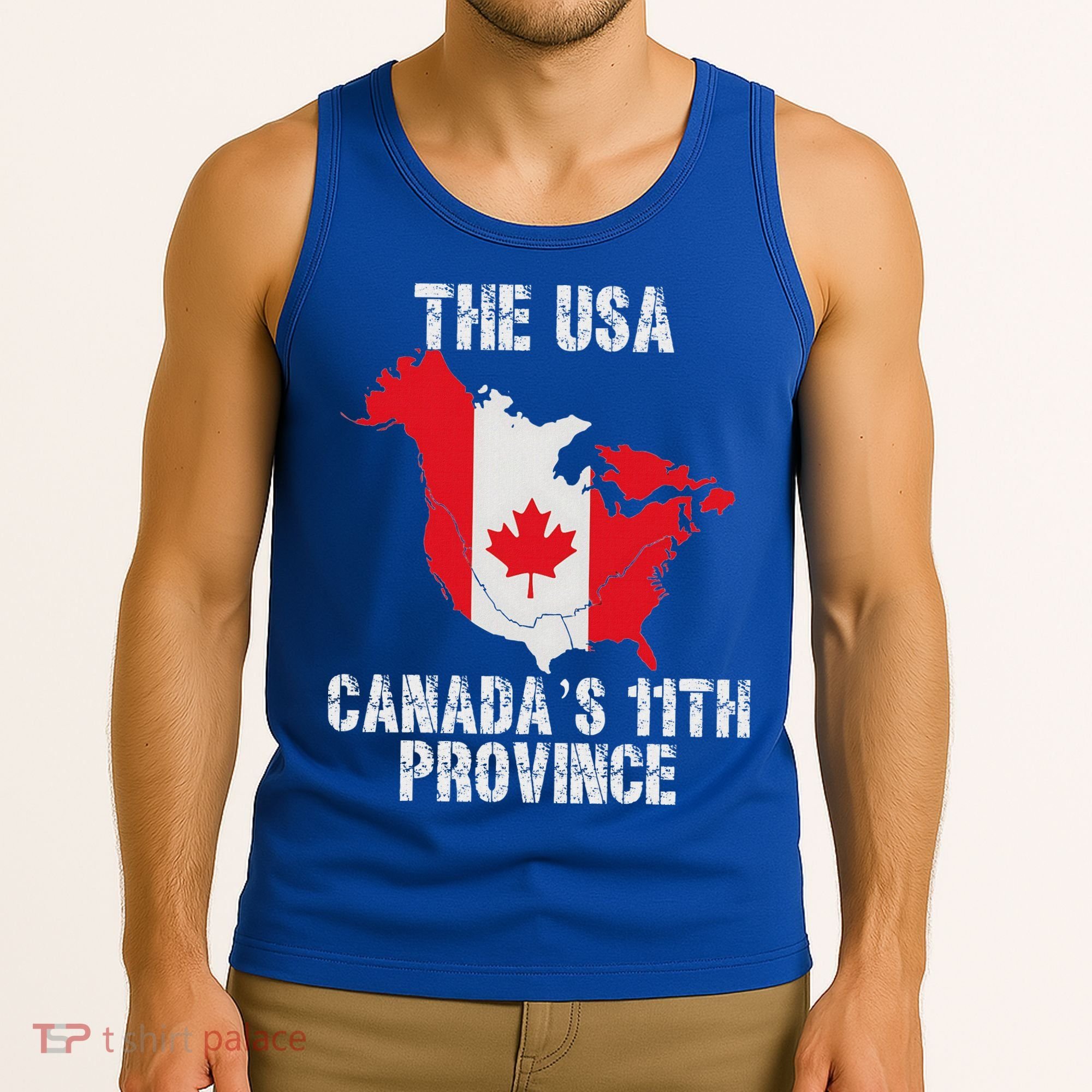 The Usa Canada’S 11th Province Tank Top