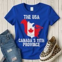 The Usa Canada’S 11th Province Women's T-Shirt thumb 3