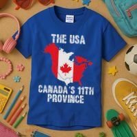 The Usa Canada’S 11th Province Kids T-Shirt thumb 3