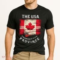 The Usa Canada’S 11th Province Funny Canada Flag Funny Leaf Cooling Performance Crew T-Shirt thumb 2