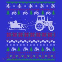 Tractor Ugly Christmas Sweater Funny Gift Funny Santa Funny Gift Sweatshirt thumb 3