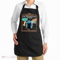 The Universal Cat Distribution System Funny LoverCat Gift Apron thumb 2