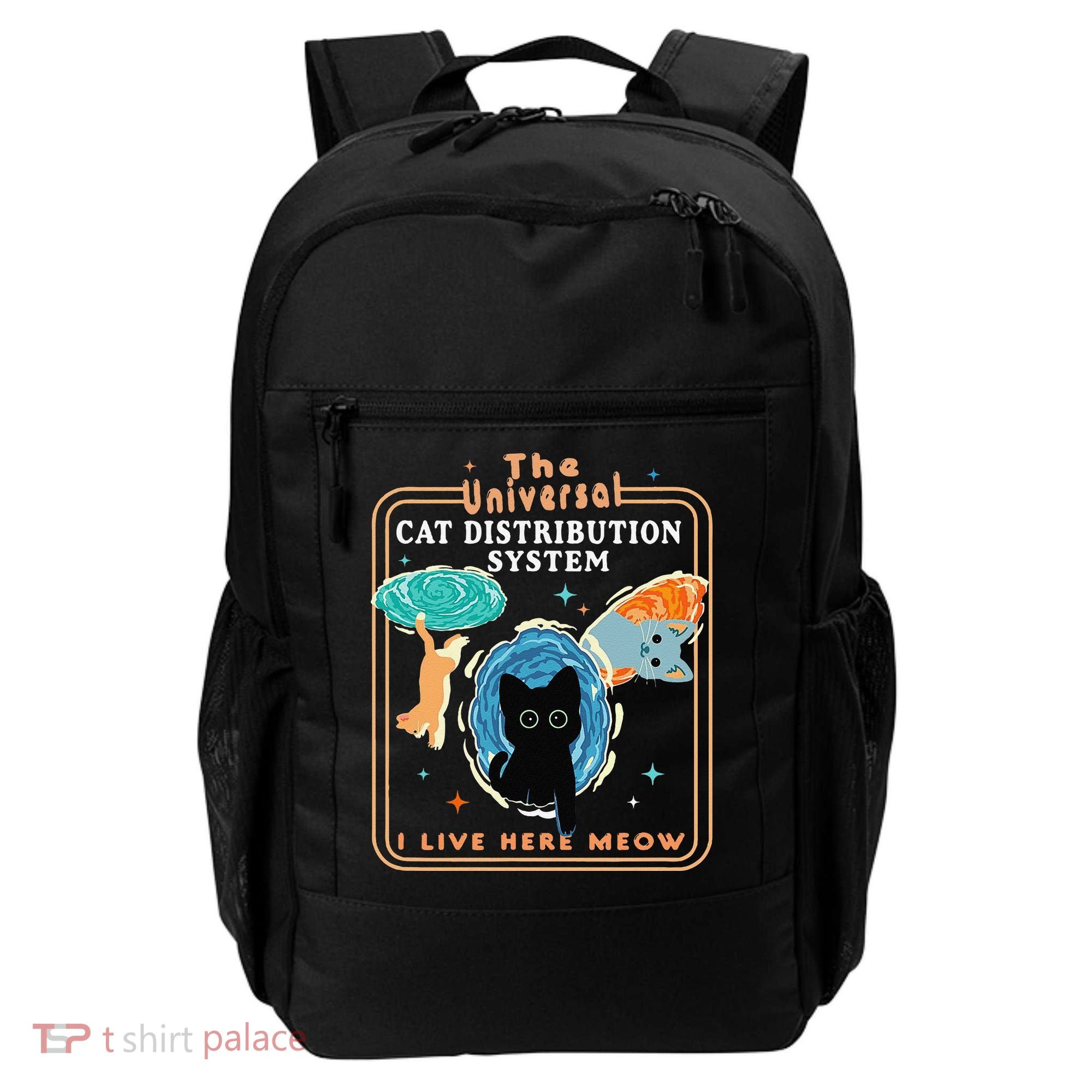 The Universal Cat Distribution System Funny LoverCat Gift Backpack