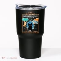 The Universal Cat Distribution System Funny LoverCat Gift Tumbler thumb 0