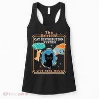 The Universal Cat Distribution System Funny LoverCat Gift Women's Tank Top thumb 0