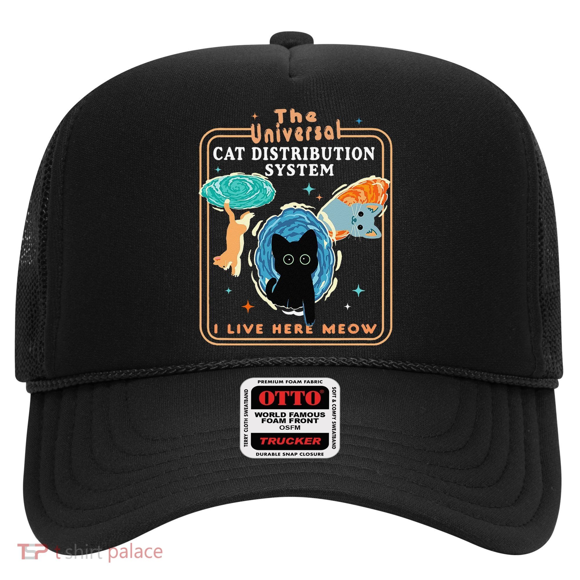 The Universal Cat Distribution System Funny LoverCat Gift Hat