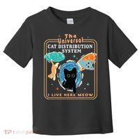 The Universal Cat Distribution System Funny LoverCat Gift Toddler T-Shirt thumb 0