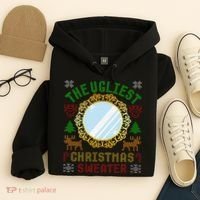 The Ugliest Christmas Sweater With An Image Of A Mirror Hoodie thumb 4