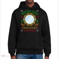 The Ugliest Christmas Sweater With An Image Of A Mirror District V.I.T. Heavyweight Hoodie thumb 0