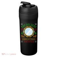 The Ugliest Christmas Sweater With An Image Of A Mirror 24oz Duet Stainless Steel Tumbler thumb 3