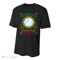 The Ugliest Christmas Sweater With An Image Of A Mirror Youth Performance Sprint T-Shirt thumb 0