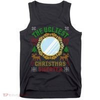 The Ugliest Christmas Sweater With An Image Of A Mirror Tank Top thumb 0