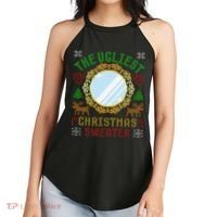 The Ugliest Christmas Sweater With An Image Of A Mirror Women's Perfect Tri Rocker Tank thumb 2