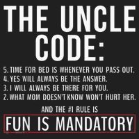 The Uncle Code Fun ins Mandatory Family Brother Uncle 11oz C Handle Ceramic Mug thumb 5