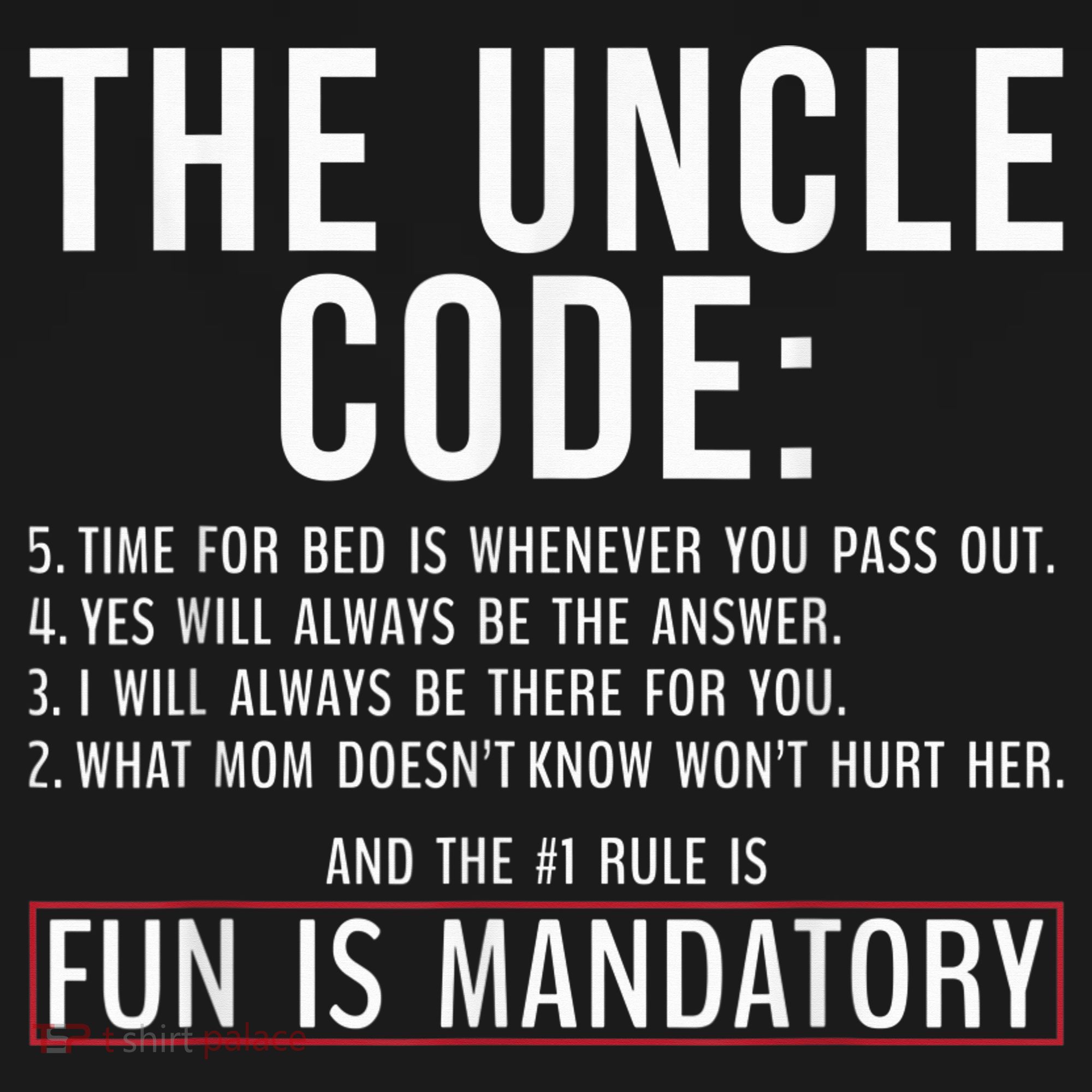 The Uncle Code Fun ins Mandatory Family Brother Uncle Ornament
