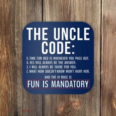 The Uncle Code Fun ins Mandatory Family Brother Uncle Coaster