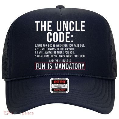 The Uncle Code Fun ins Mandatory Family Brother Uncle Hat