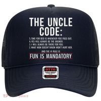 The Uncle Code Fun ins Mandatory Family Brother Uncle Hat thumb 0