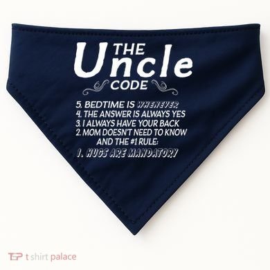 The Uncle Code USA-Made Doggie Bandana