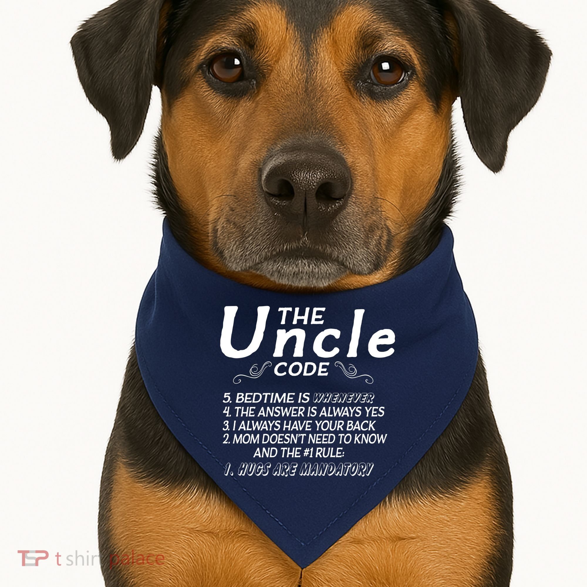 The Uncle Code USA-Made Doggie Bandana