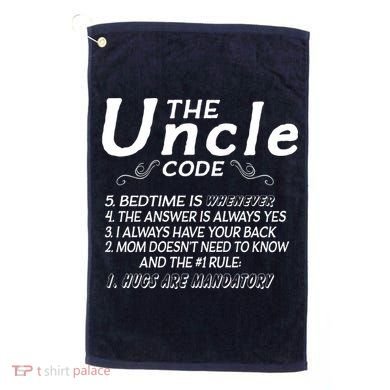 The Uncle Code Golf Towel