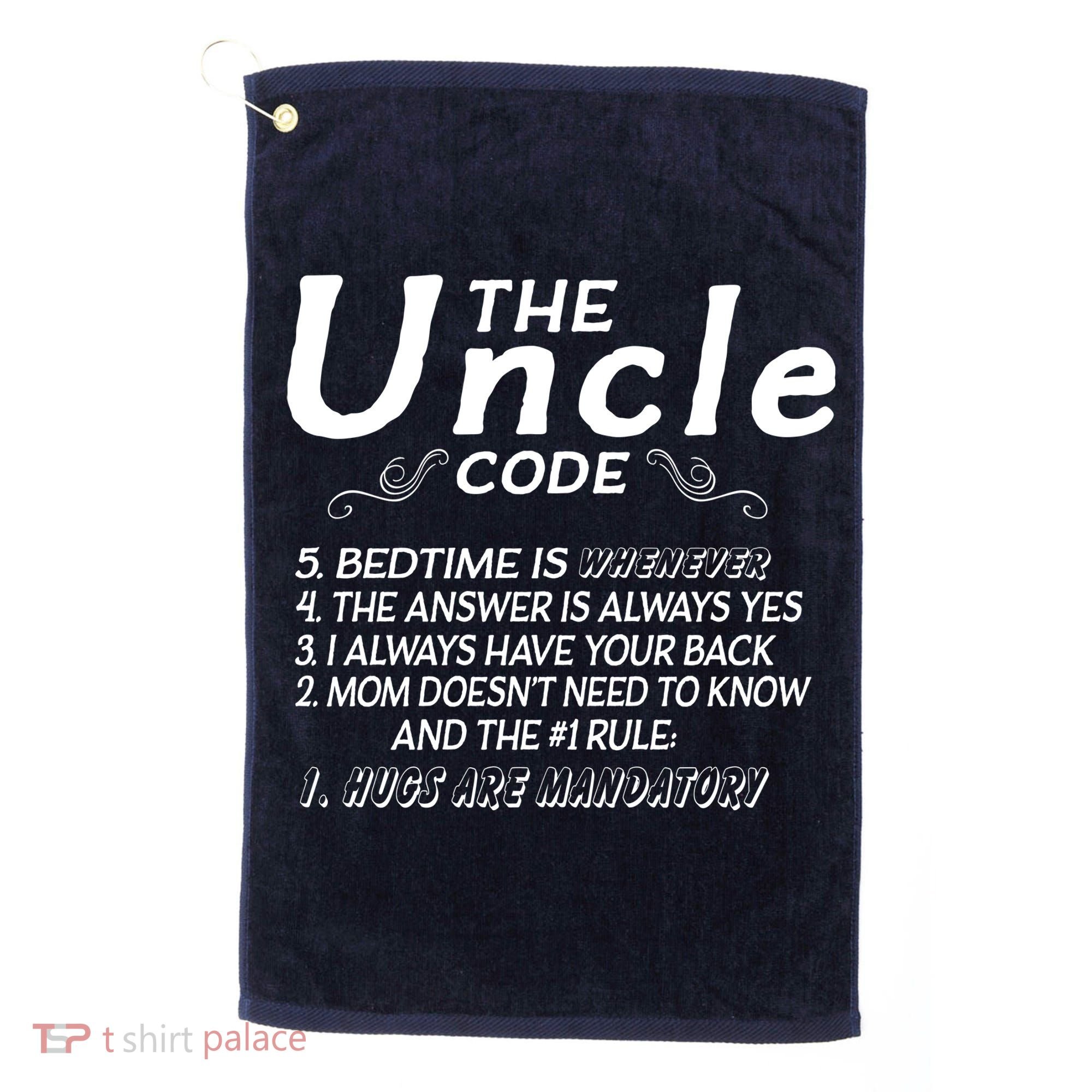 The Uncle Code Golf Towel