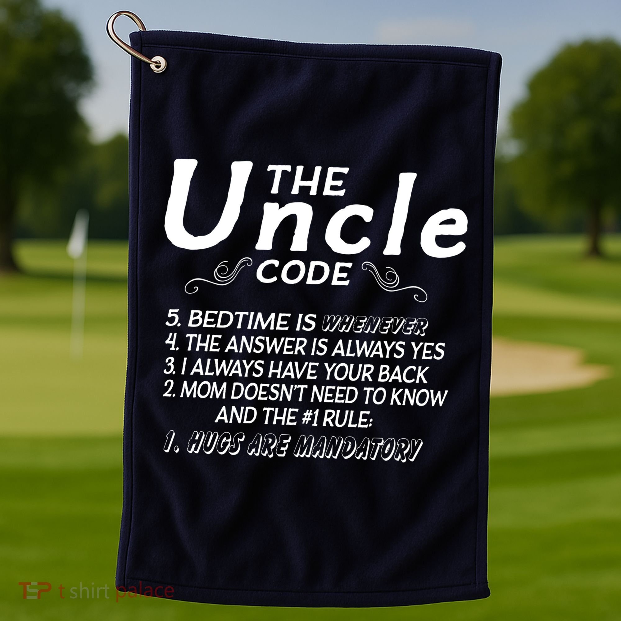 The Uncle Code Golf Towel