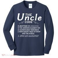 The Uncle Code Kids Long Sleeve Shirt thumb 0