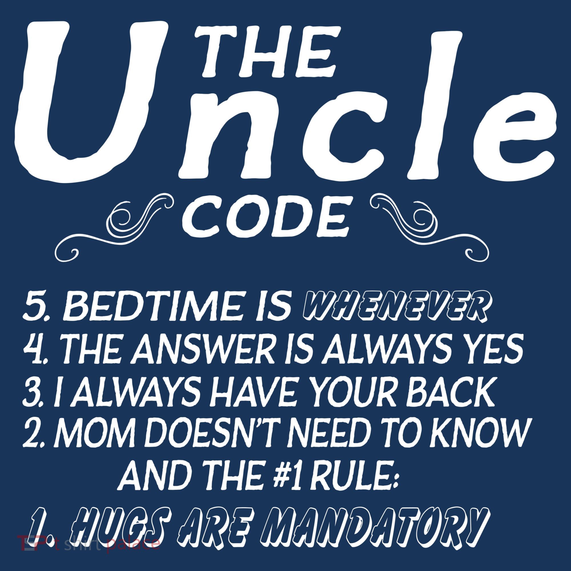 The Uncle Code Kids Long Sleeve Shirt