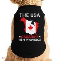The Usa Canada’S 11th Province Funny Doggie Tank thumb 0