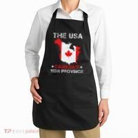 The Usa Canada’S 11th Province Funny Apron thumb 2