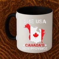 The Usa Canada’S 11th Province Funny Coffee Mug thumb 2