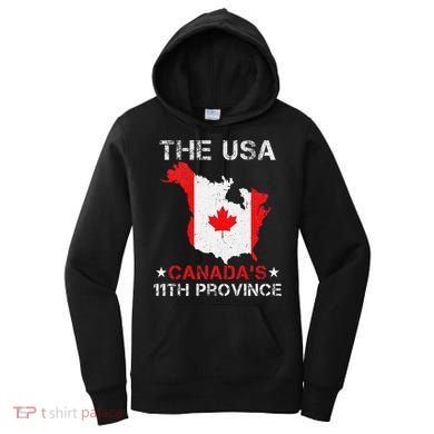 The Usa Canada’S 11th Province Funny Women's Hoodie