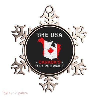The Usa Canada’S 11th Province Funny Ornament