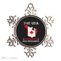 The Usa Canada’S 11th Province Funny Ornament thumb 0