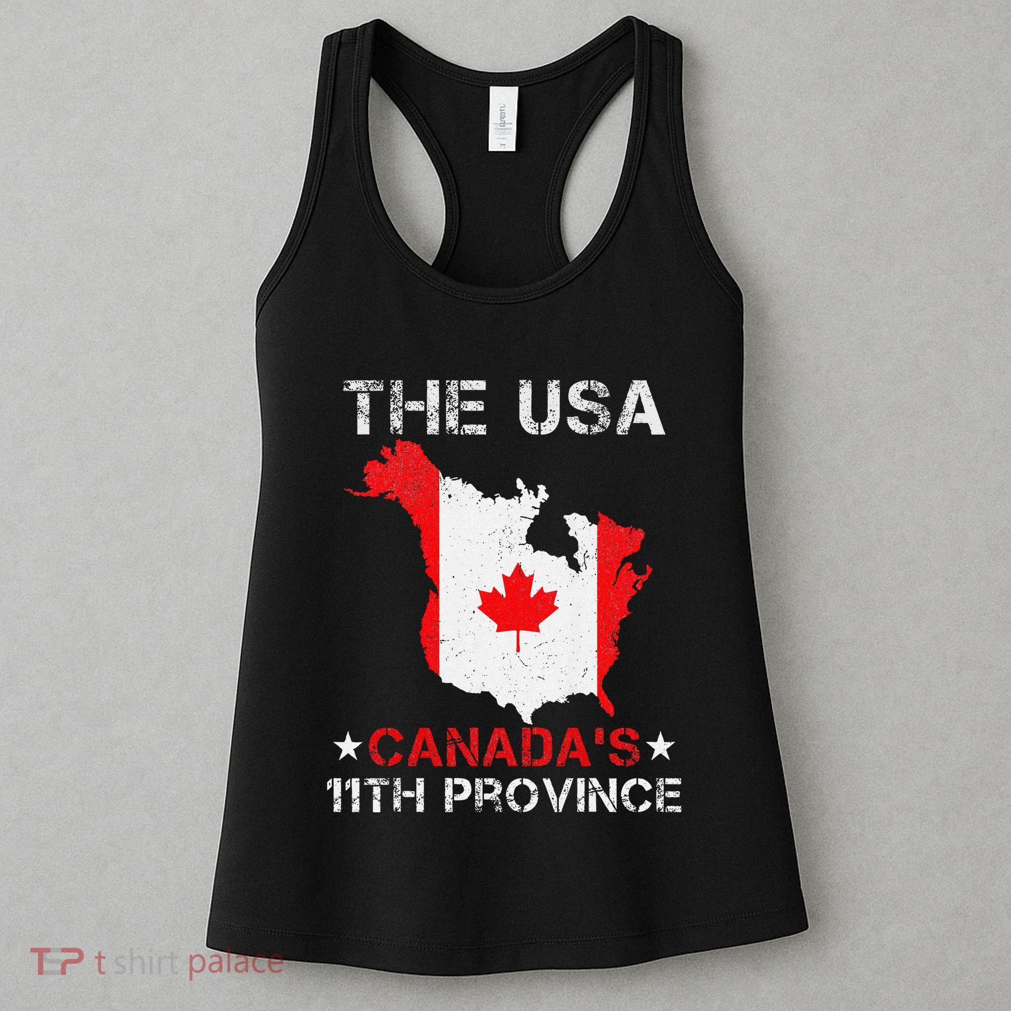 The Usa Canada’S 11th Province Funny Women's Tank Top