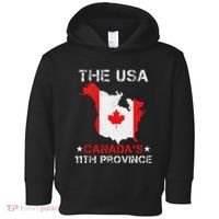 The Usa Canada’S 11th Province Funny Toddler Hoodie thumb 0