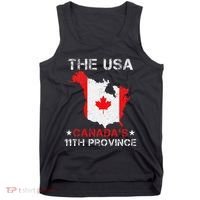 The Usa Canada’S 11th Province Funny Tank Top thumb 0