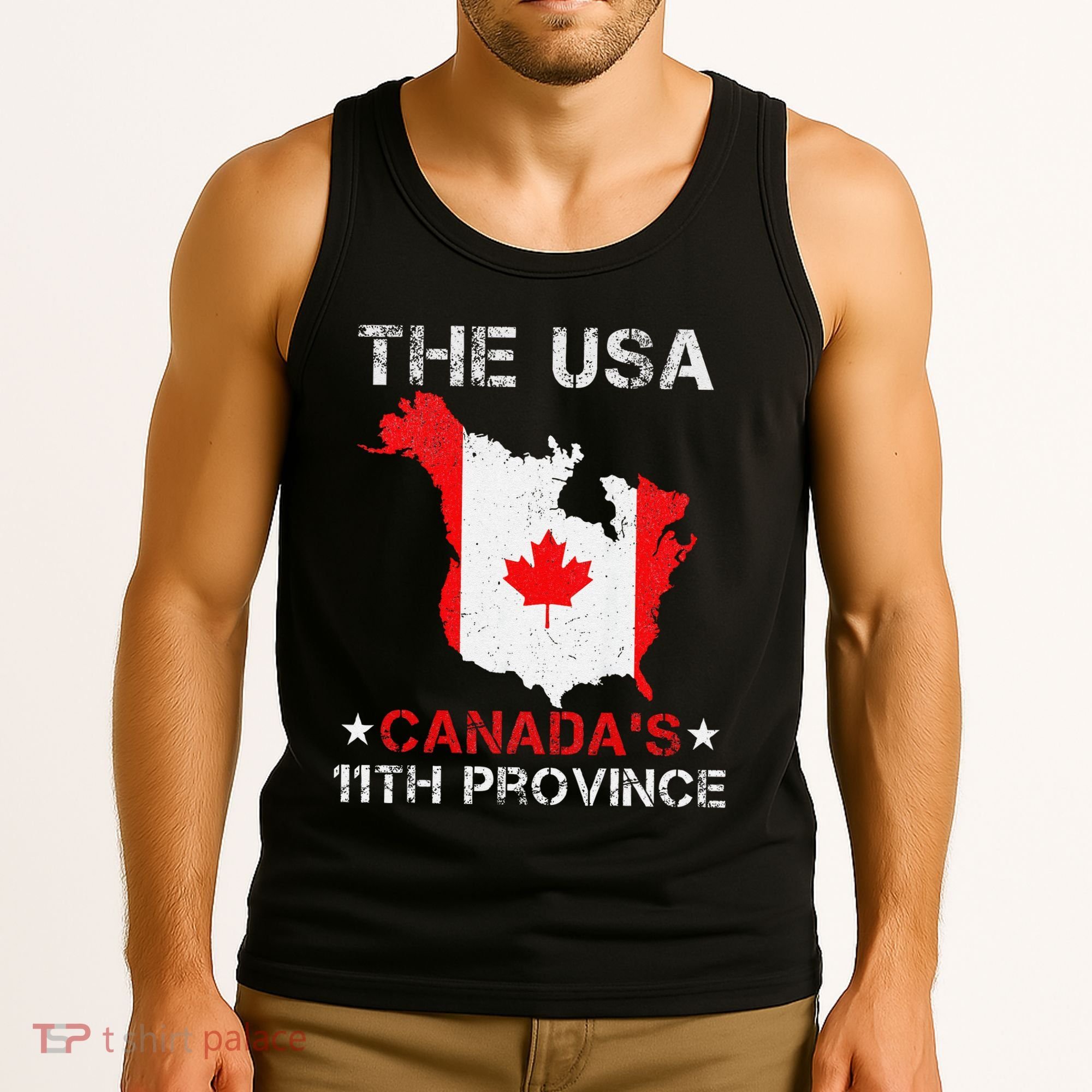 The Usa Canada’S 11th Province Funny Tank Top
