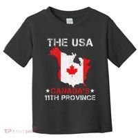 The Usa Canada’S 11th Province Funny Toddler T-Shirt thumb 0