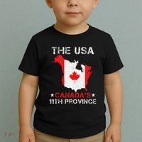 The Usa Canada’S 11th Province Funny Toddler T-Shirt thumb 2