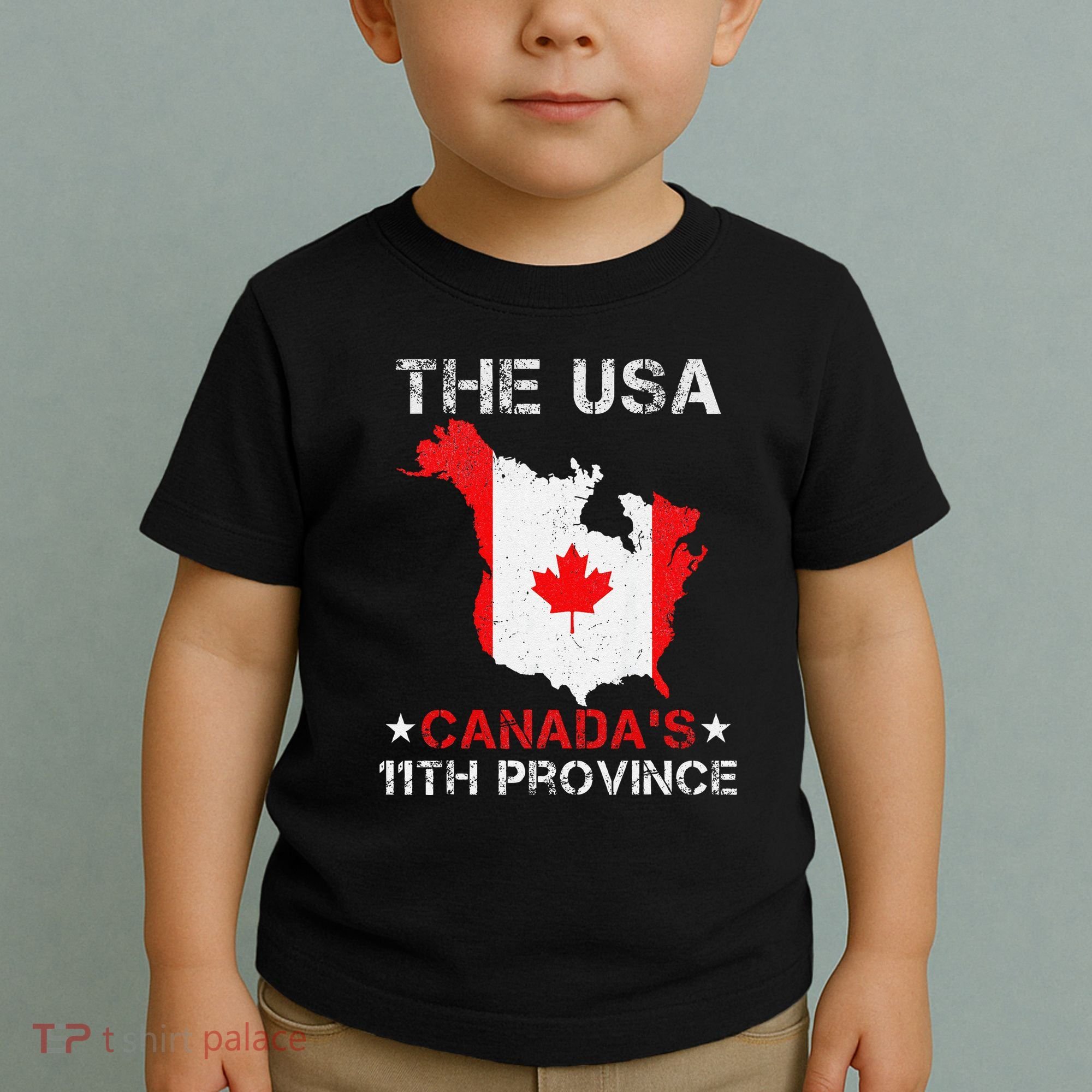 The Usa Canada’S 11th Province Funny Toddler T-Shirt