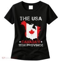 The Usa Canada’S 11th Province Funny Women's T-Shirt thumb 0