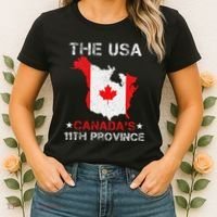 The Usa Canada’S 11th Province Funny Women's T-Shirt thumb 2