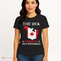 The Usa Canada’S 11th Province Funny Women's T-Shirt thumb 4
