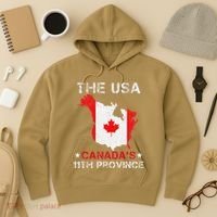 The Usa Canada’S 11th Province Funny Hoodie thumb 3