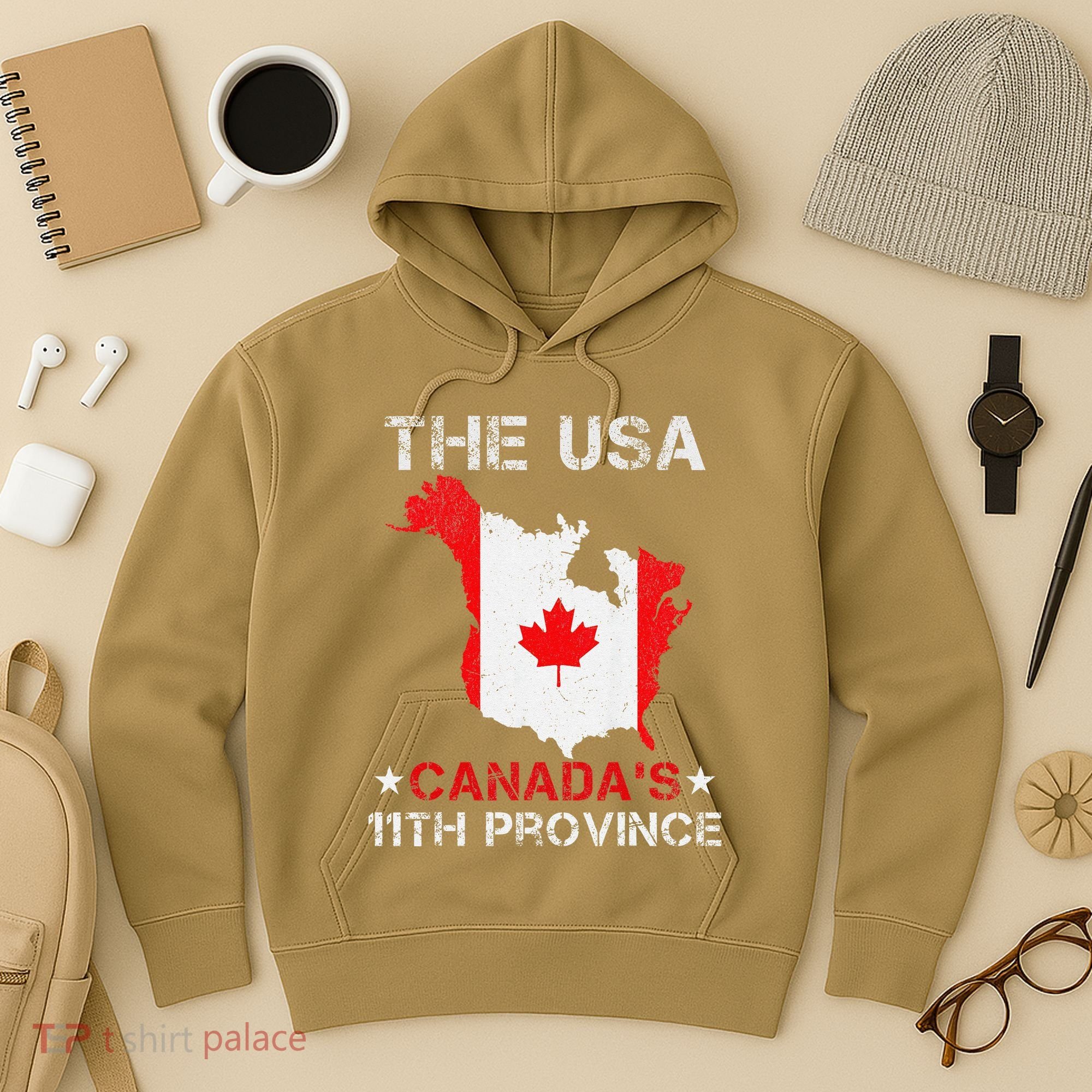 The Usa Canada’S 11th Province Funny Hoodie